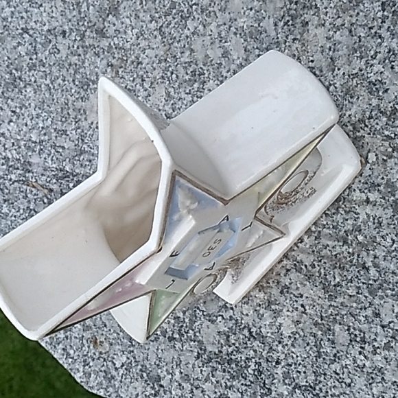 ⭐️TEMPLE TREASURES ORDER of the Eastern Star VASE   EVC - Picture 9 of 16